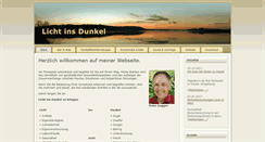 Desktop Screenshot of licht-ins-dunkel.net